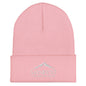Manifest Decide Vision Do embroidered beanie — motivational winter beanie by DHA Clothing Co.