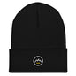 Embrace the Journey beanie in Black — front view