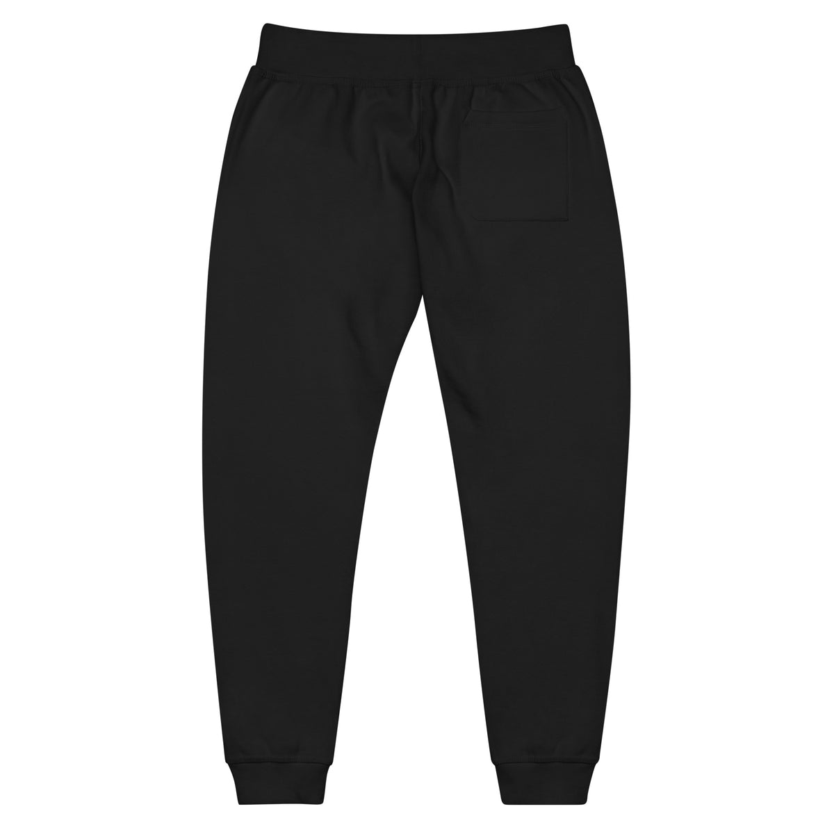 Summit Emblem Joggers in Black — back view