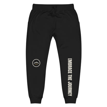Embrace the Journey Summit joggers in Black — front view