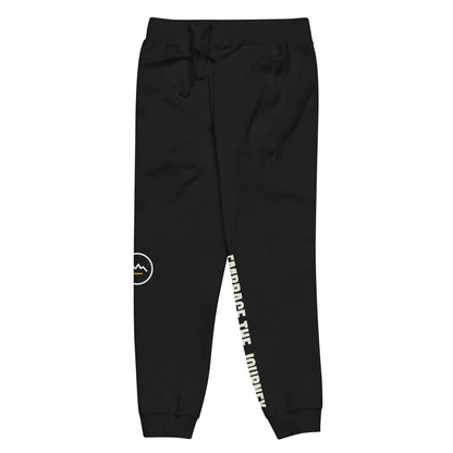 Embrace the Journey Summit joggers in Black — front-left view