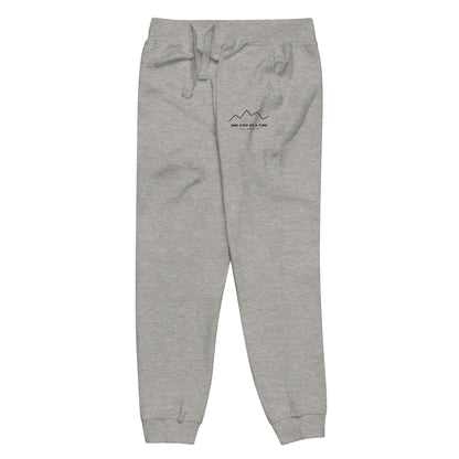 One Step at a Time Joggers in Carbon Grey — front-left view