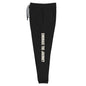 Embrace the Journey joggers in Black — left-leg view