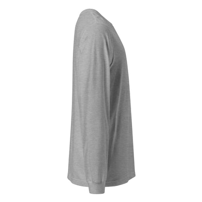One Step at a Time Long Sleeve T-Shirt in Athletic Heather — right view