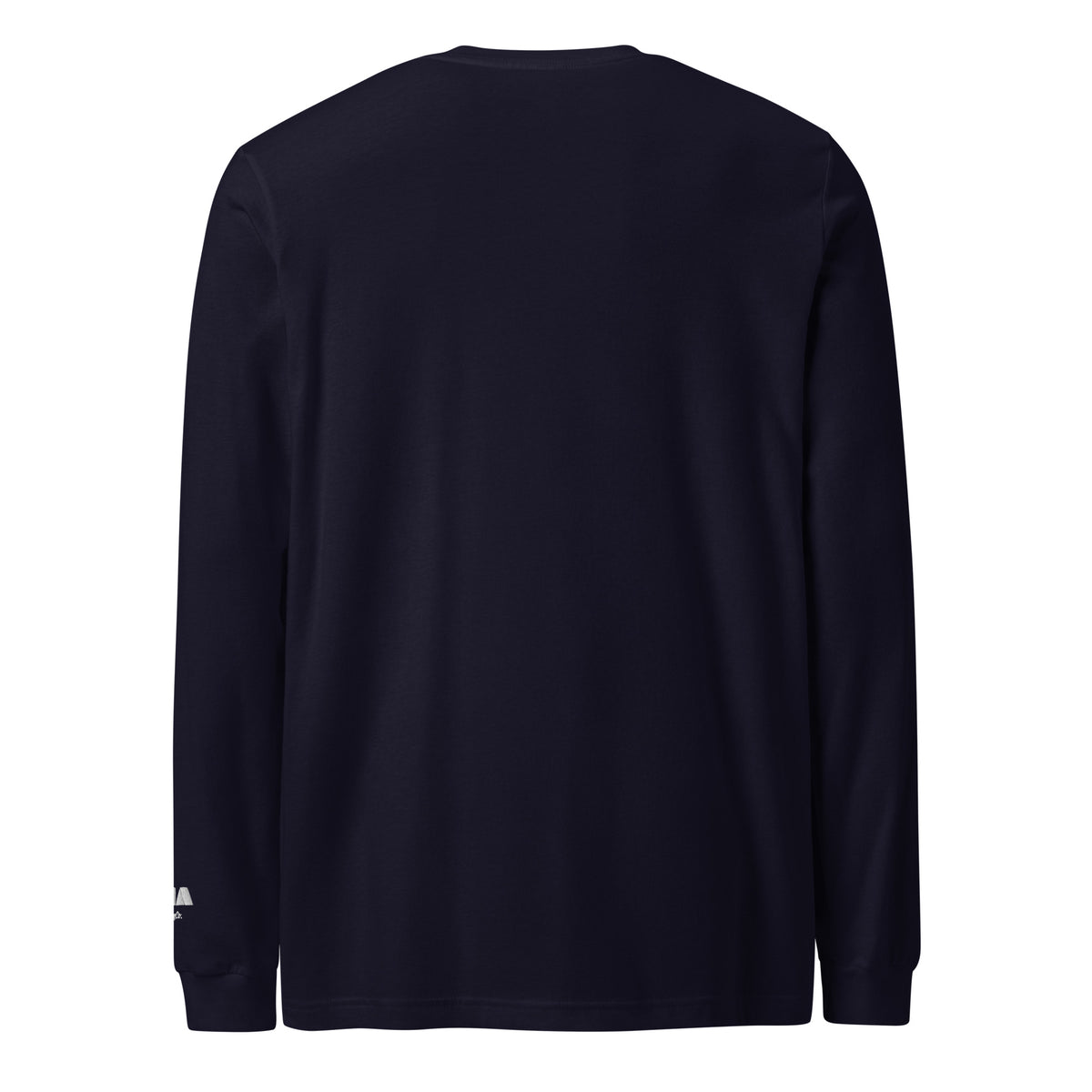 Embrace the Journey Long Sleeve T-Shirt in Navy — back view