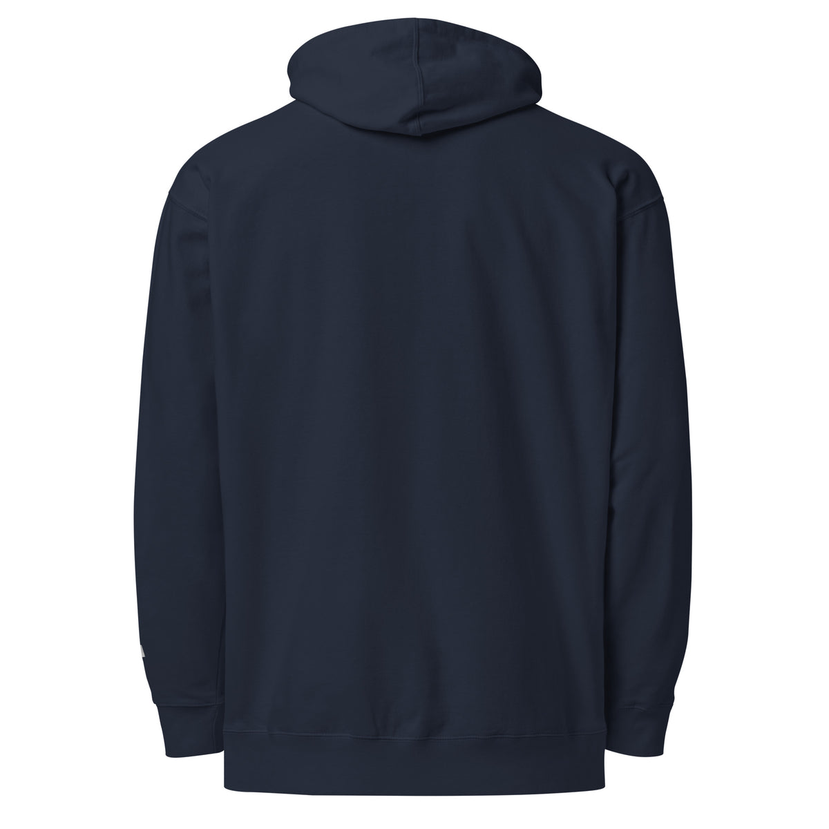 Trust the Process hoodie in Army — back view