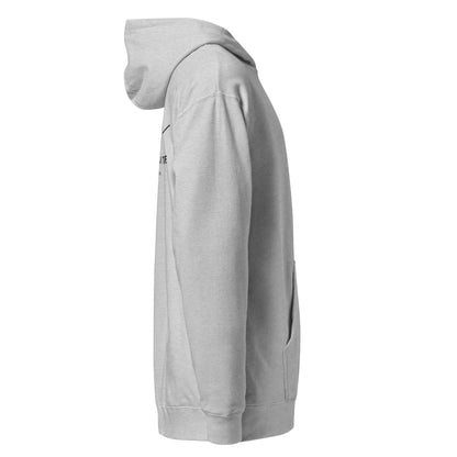 One Step at a Time Hoodie in Grey Heather — right view