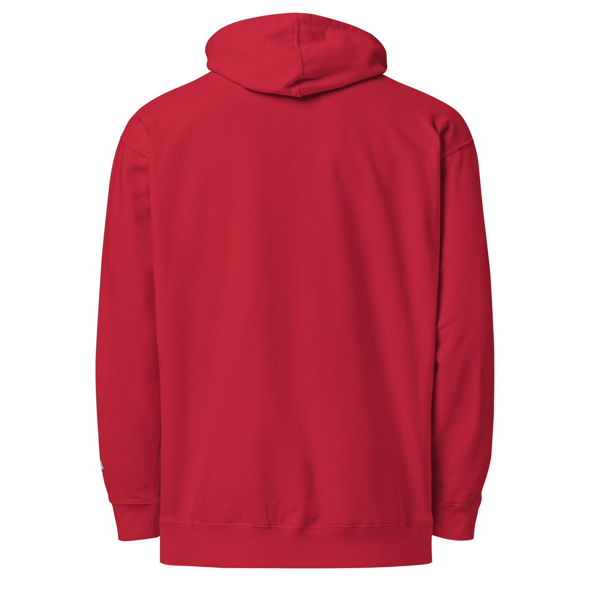 Trust the Process hoodie in Army — back view