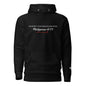 Christ Consciousness Hoodie in Black — front view