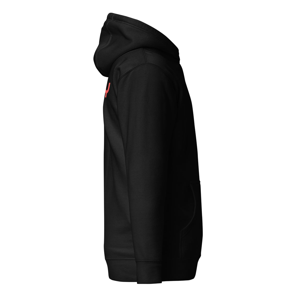 GOD BODY ACTIVATED Hoodie – Embroidered — Root, black right side view