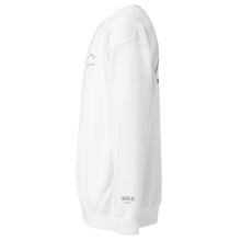 One Step at a Time Crewneck Sweatshirt in White — left side view