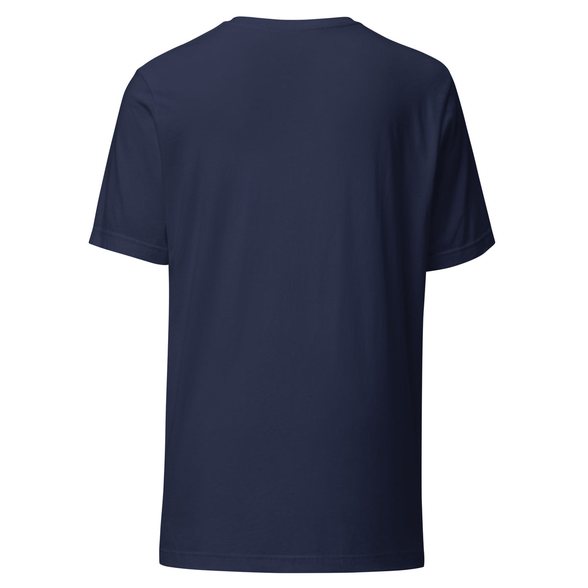 Embrace the Journey motivational t-shirt in Navy — back view