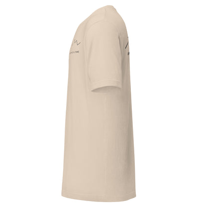 One Step at a Time T-Shirt in Soft Cream — left view
