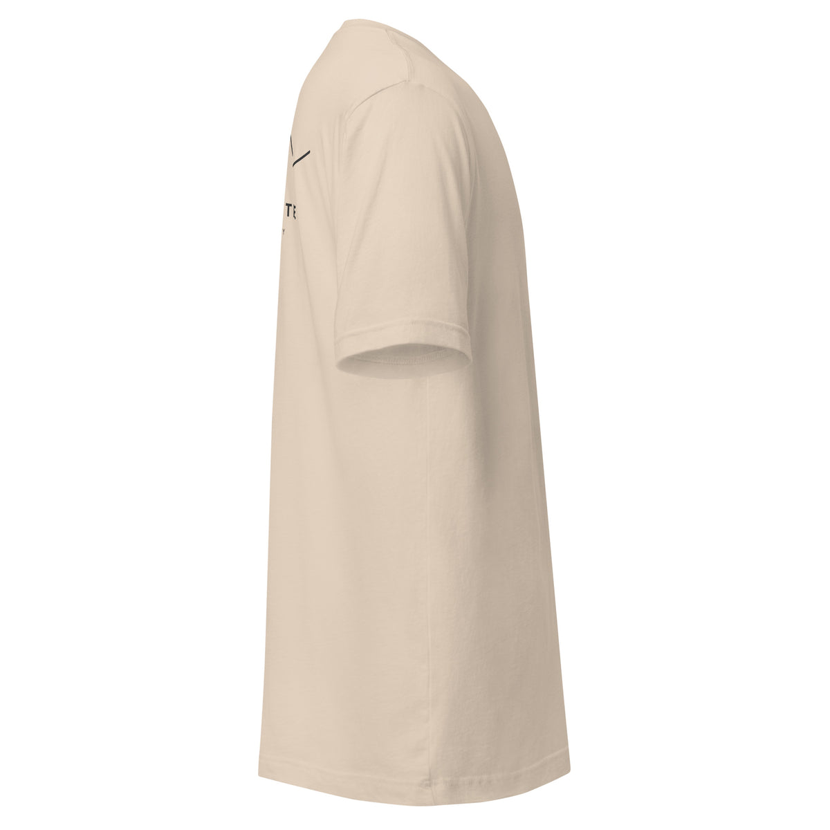 One Step at a Time T-Shirt in Soft Cream — right view