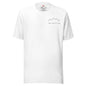One Step at a Time T-Shirt in White — front view